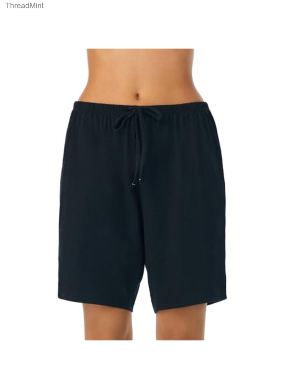Women's 100% Cotton Pajama Bermuda Shorts - Lightweight Breathable Lounge